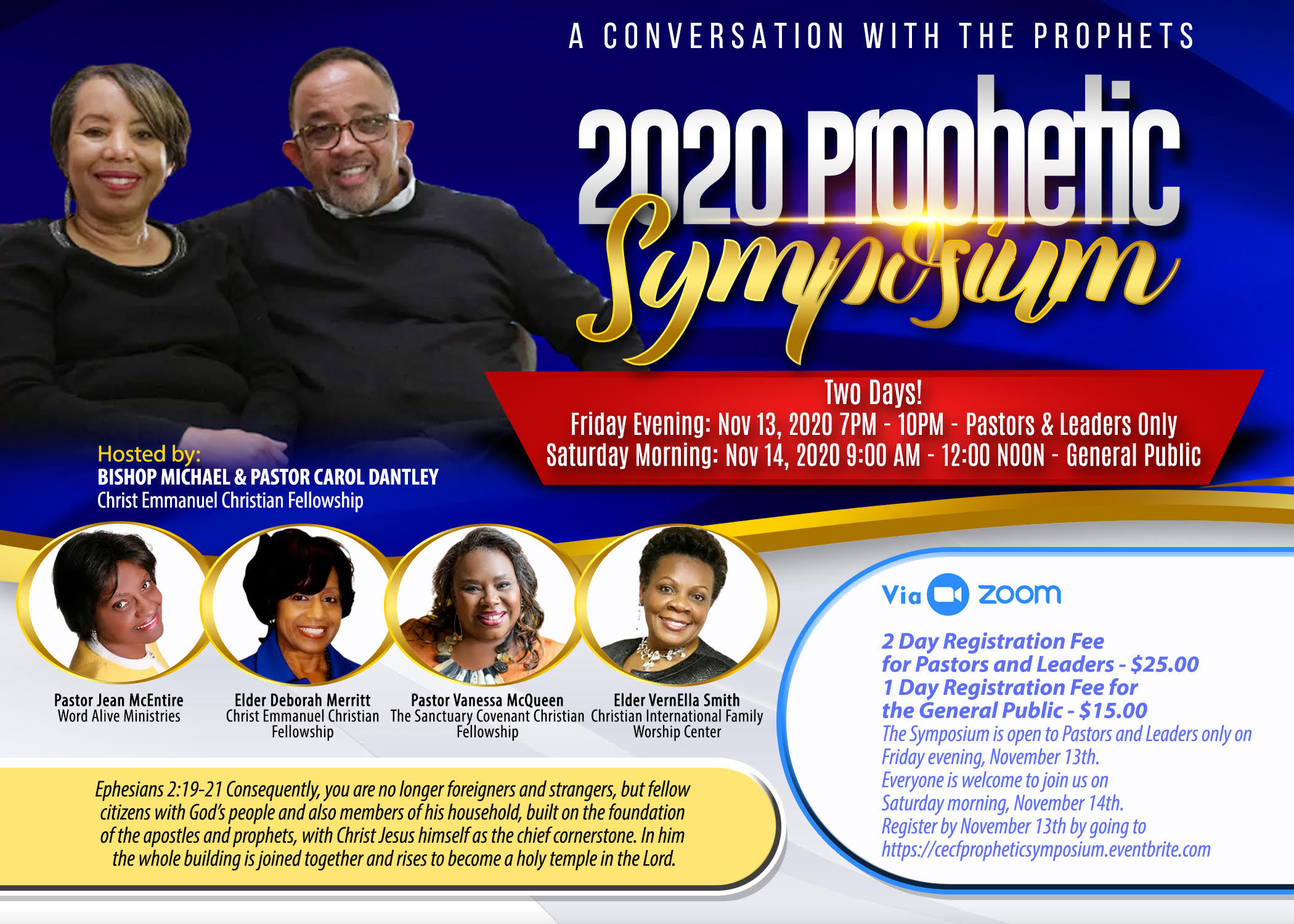 CECF 2020 Prophetic Symposium